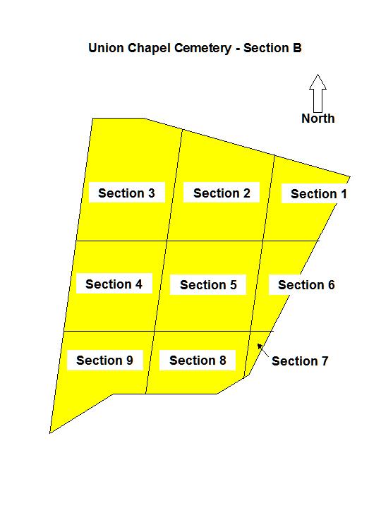 Section B detail map