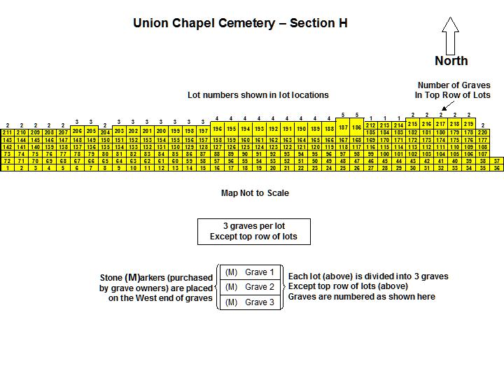 Section H detail map